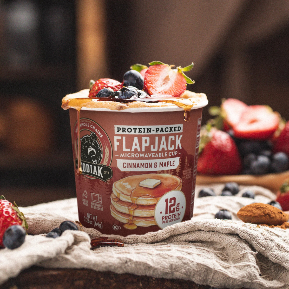 Cinnamon & Maple Flapjack Cup