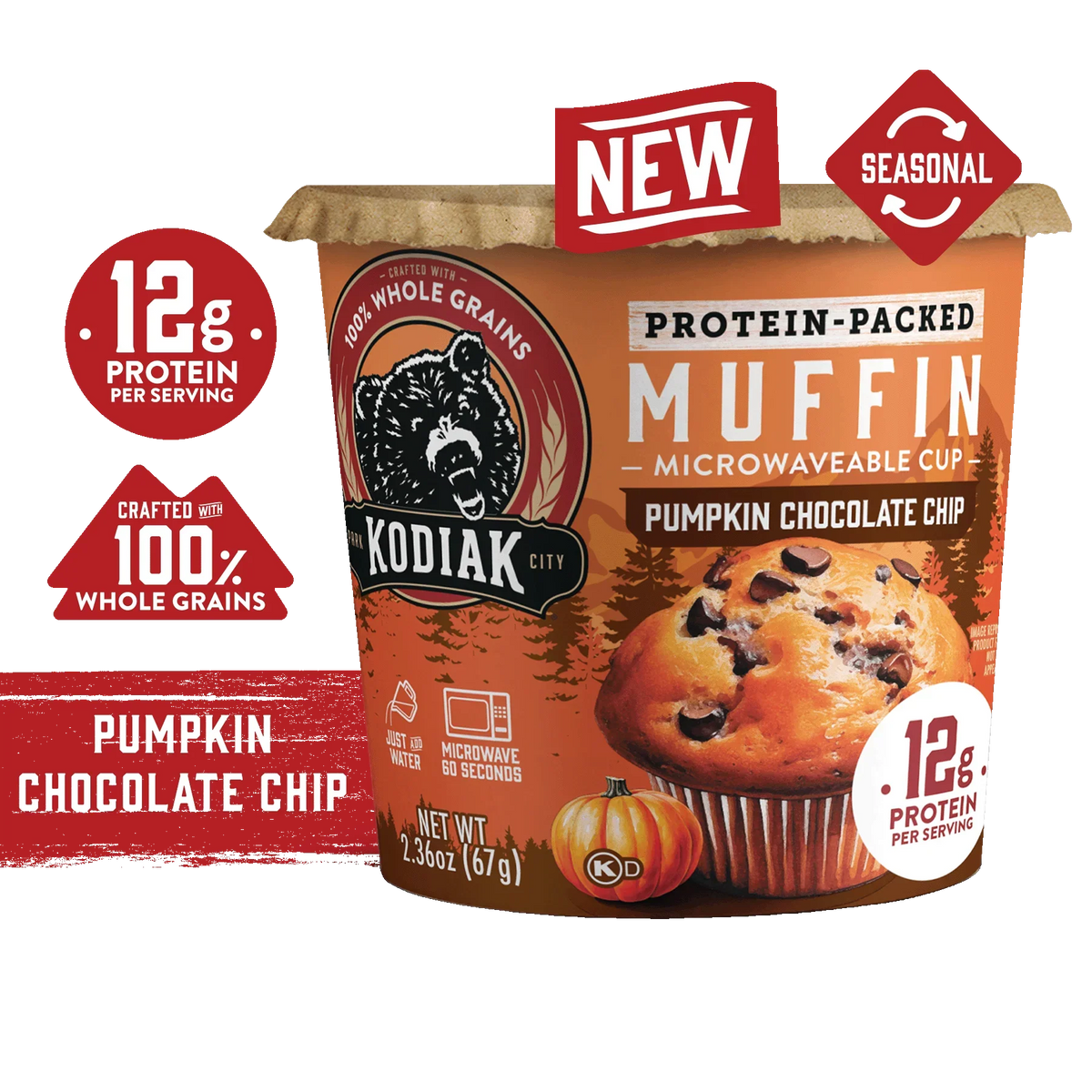 Pumpkin Chocolate Chip Minute Muffin