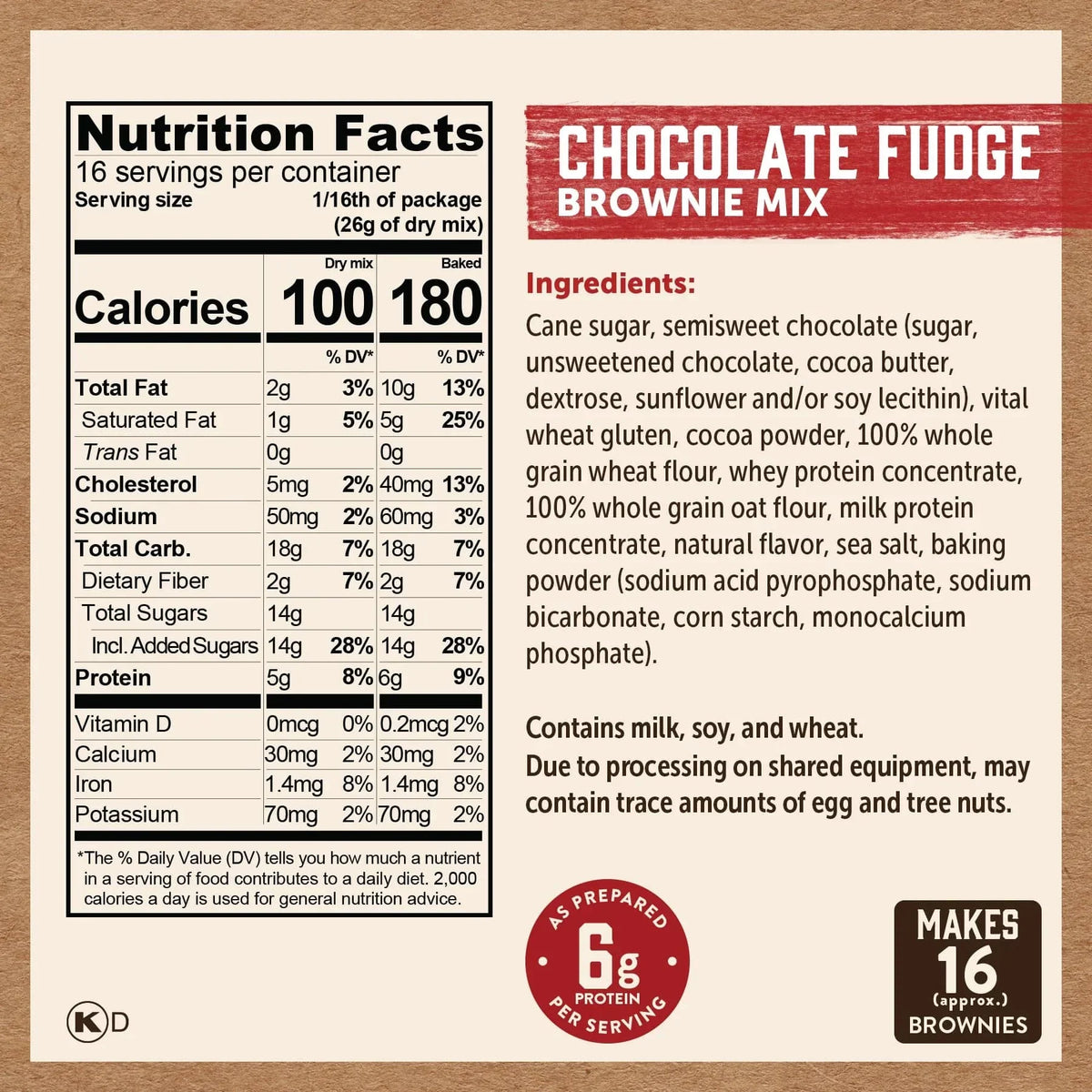 Chocolate Fudge Brownie Mix