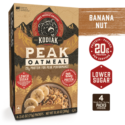 Banana Nut Peak Oatmeal Packets