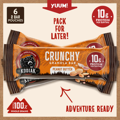 Peanut Butter Crunchy Bars