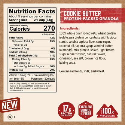 Cookie Butter Granola