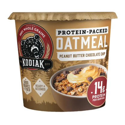 Peanut Butter Chocolate Chip Oatmeal Cup