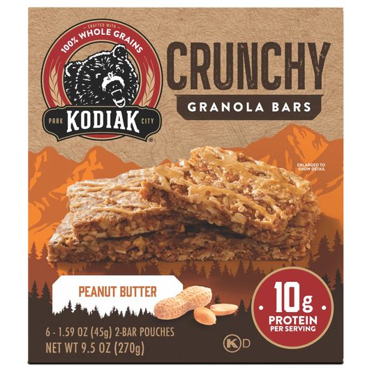 Peanut Butter Crunchy Bars