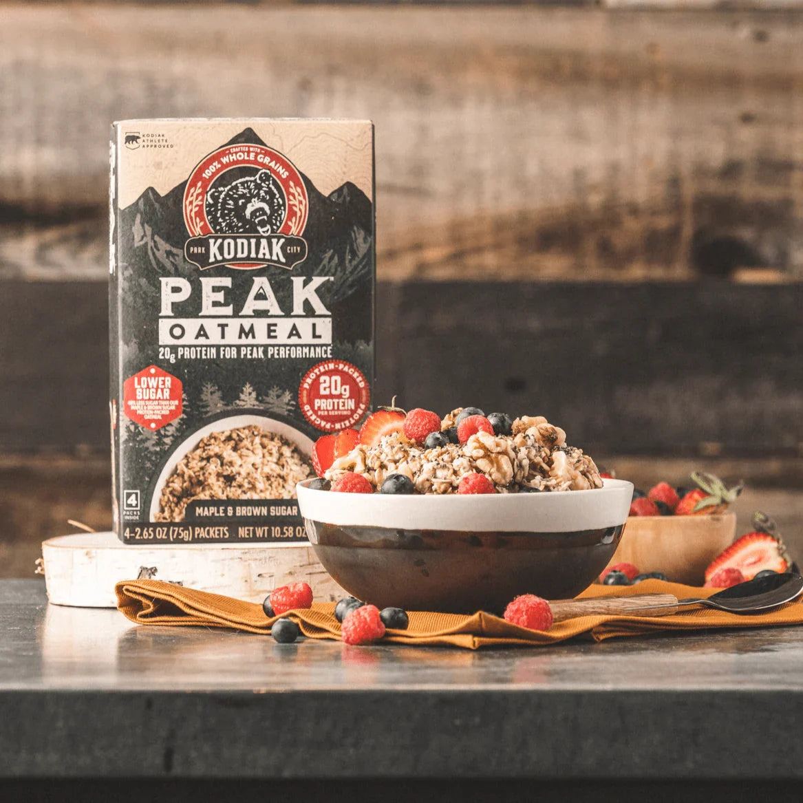 Maple Brown Sugar Peak Oatmeal Packets