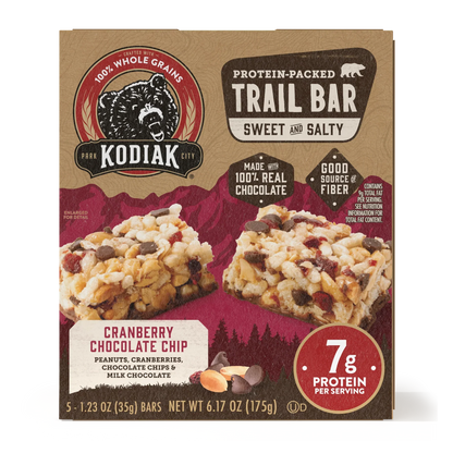 Cranberry Chocolate Chip Trail Bars