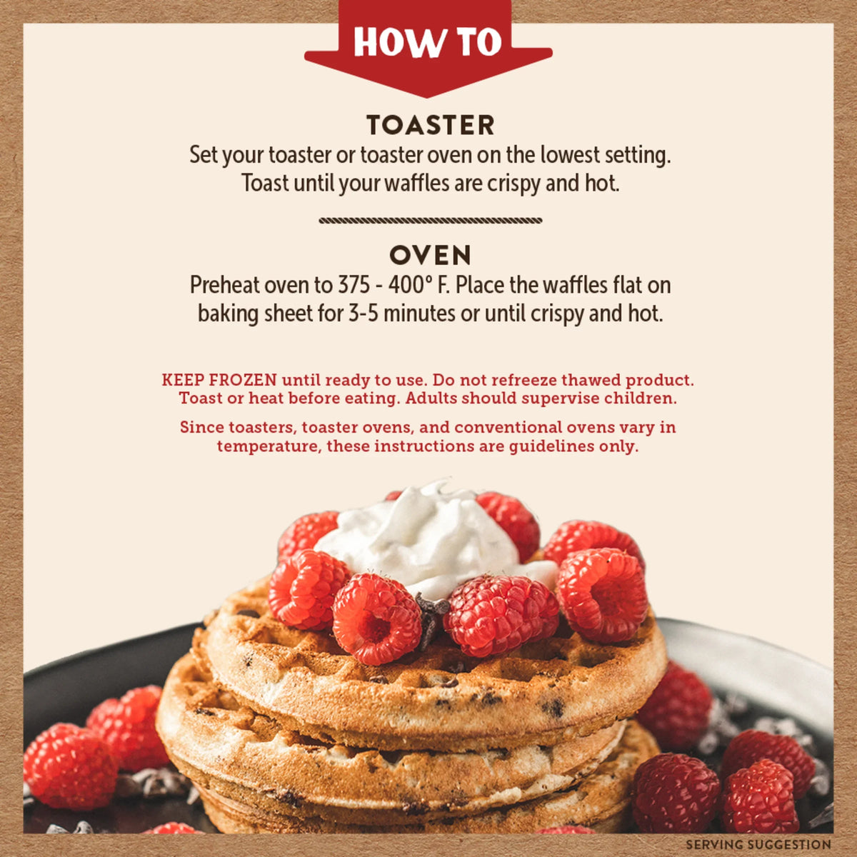 Chocolate Chip Power Waffles