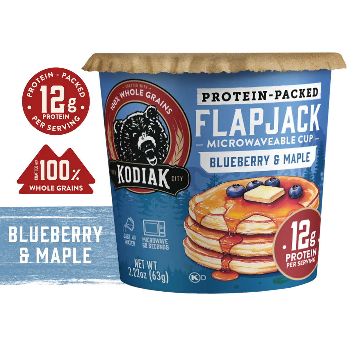 Blueberry & Maple Flapjack Cup