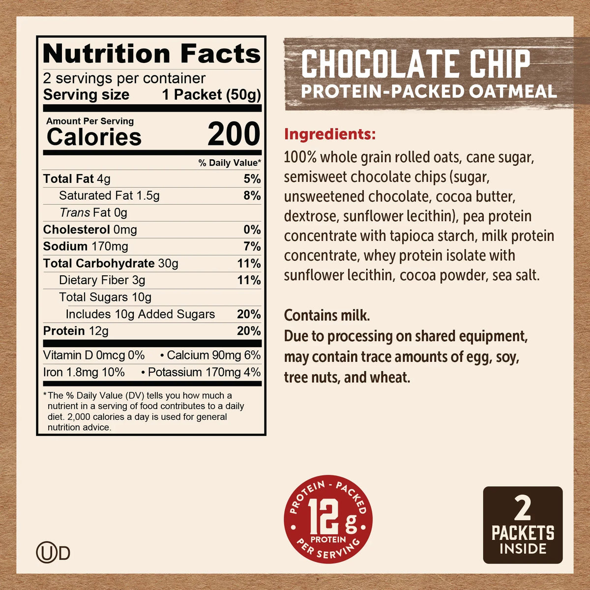 Oatmeal Packet Variety Pack