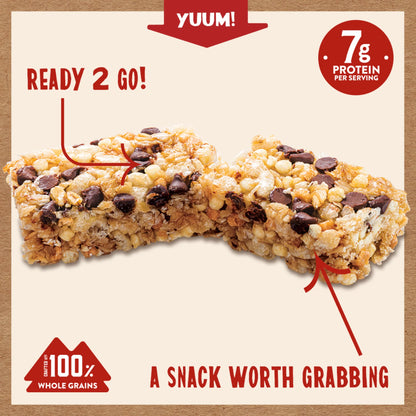 Chocolate Chip Chewy Bars