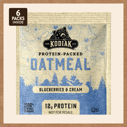 Blueberries & Cream Oatmeal Packets