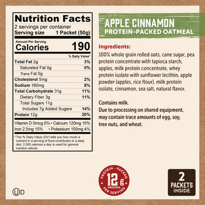 Oatmeal Packet Variety Pack