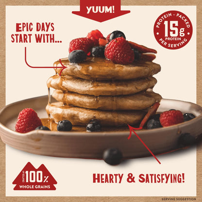 Grizzly Size Buttermilk Power Cakes