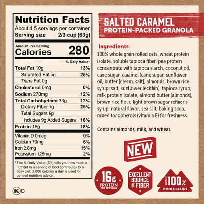 Salted Caramel Granola