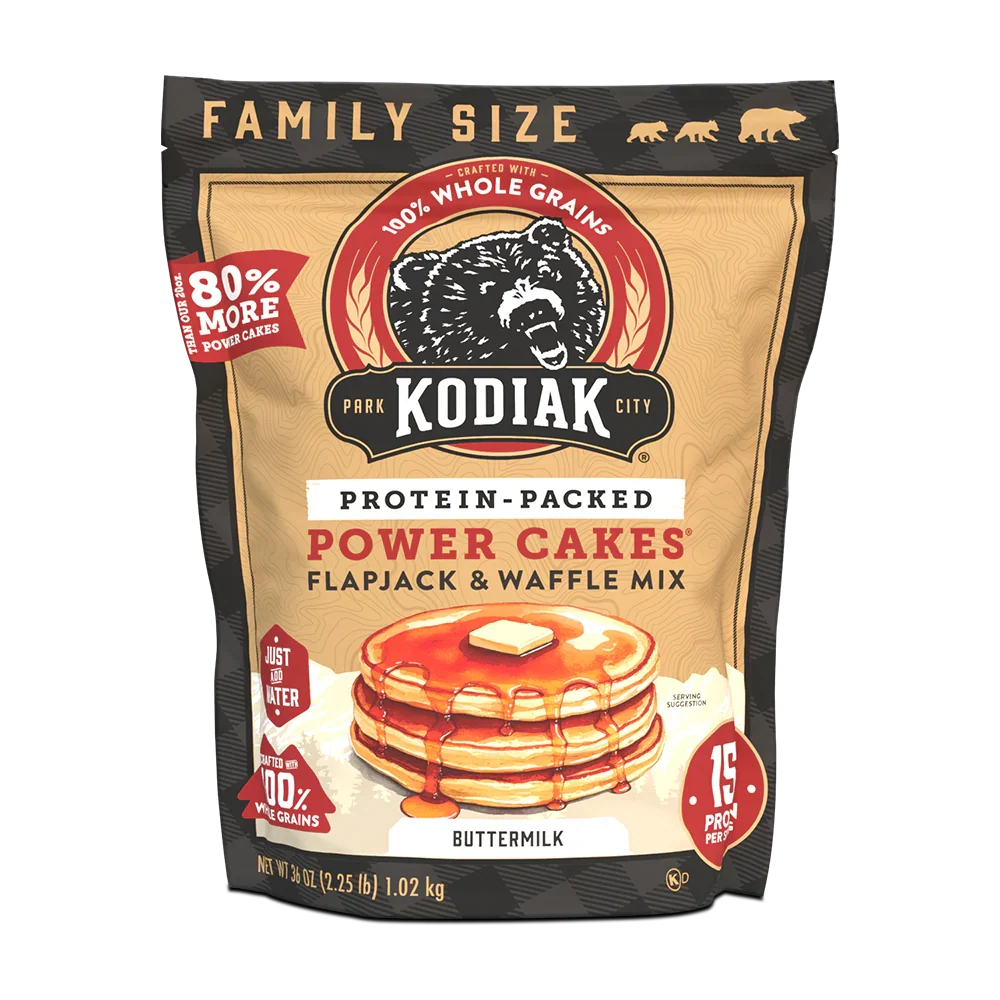 Grizzly Size Buttermilk Power Cakes