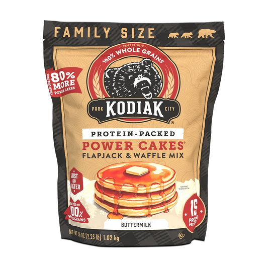 Grizzly Size Buttermilk Power Cakes