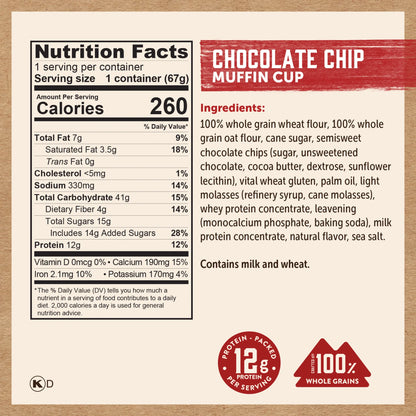 Chocolate Chip Minute Muffin