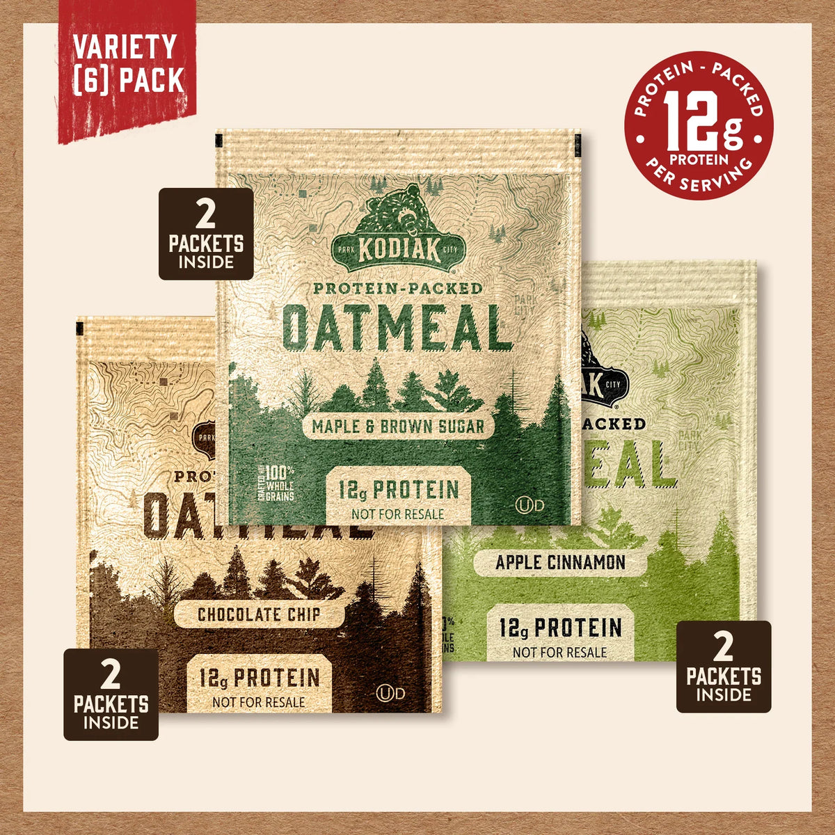 Oatmeal Packet Variety Pack