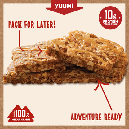 Peanut Butter Crunchy Bars