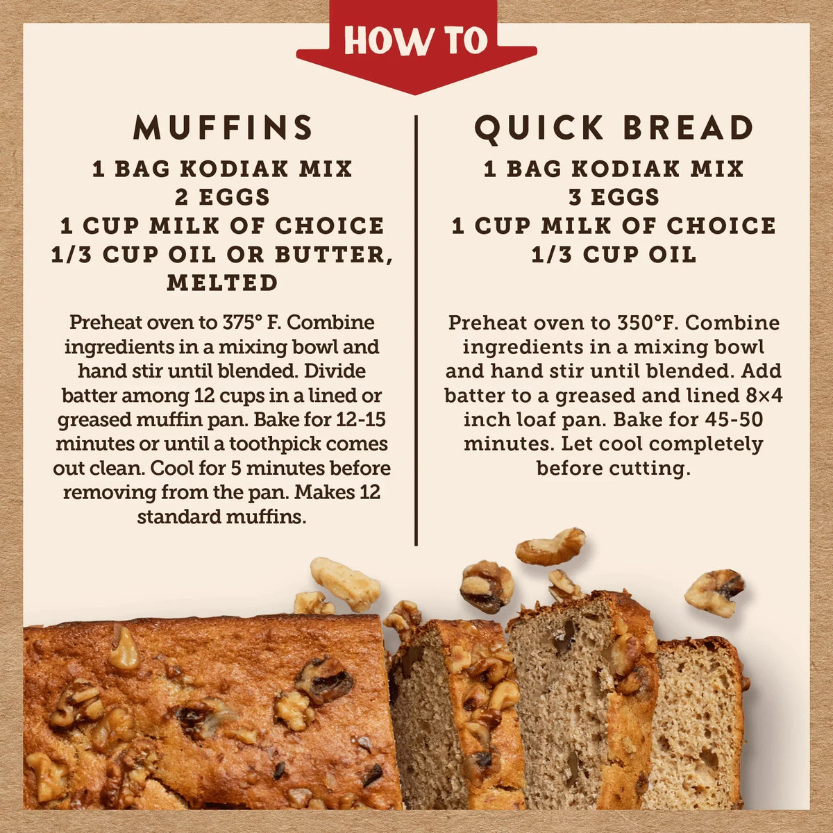 Banana Muffin and Quick Bread Mix
