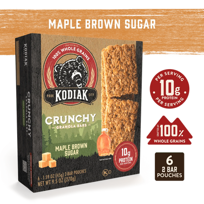Maple Brown Sugar Crunchy Bars