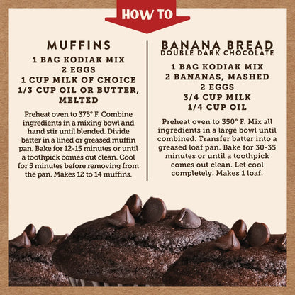 Double Dark Chocolate Muffin Mix