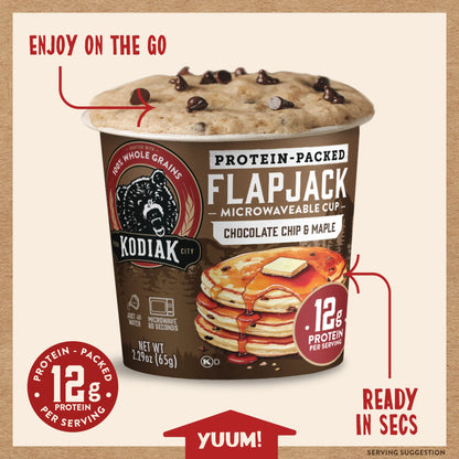 Chocolate Chip & Maple Flapjack Cup