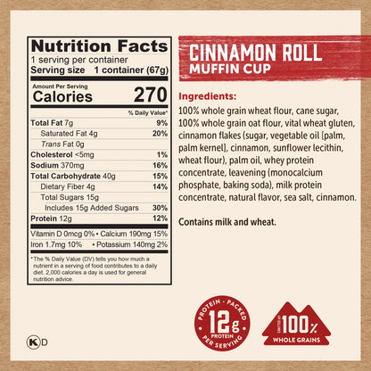 Cinnamon Roll Minute Muffin
