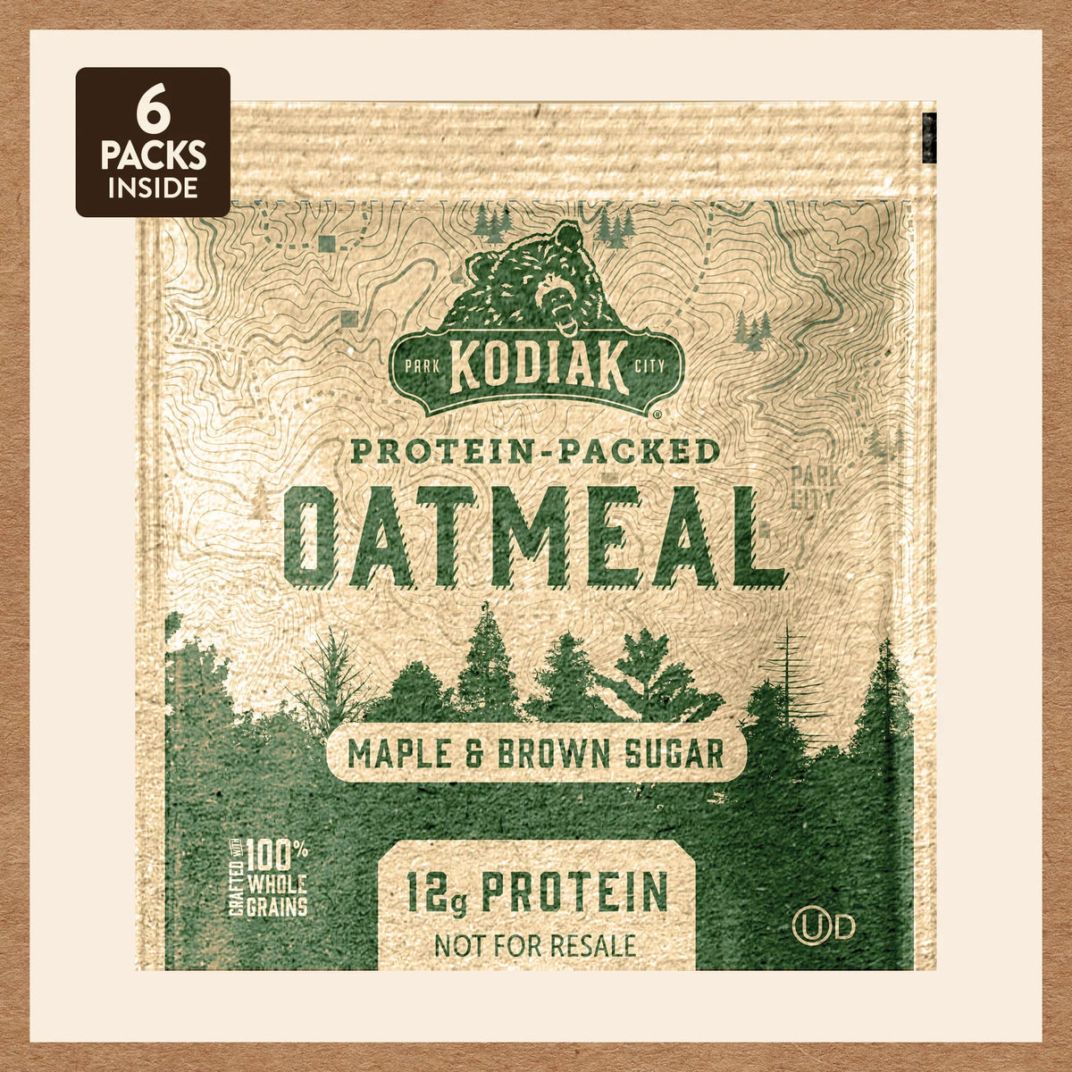Maple & Brown Sugar Oatmeal Packets
