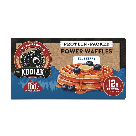 Blueberry Power Waffles