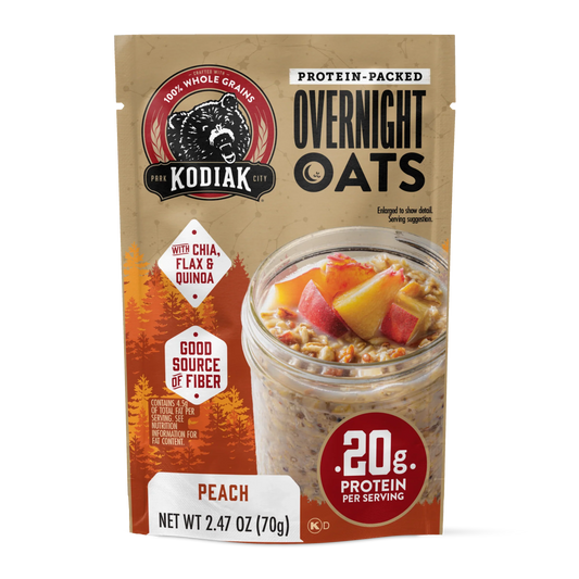 Peach Overnight Oats
