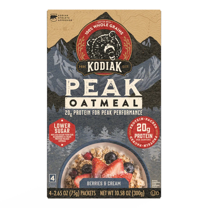 Berries & Cream Peak Oatmeal Packets