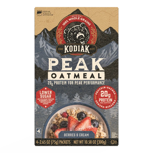 Berries & Cream Peak Oatmeal Packets