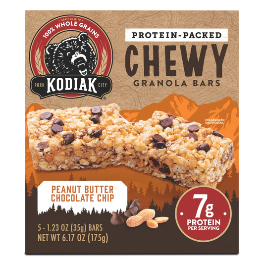 Peanut Butter Chocolate Chip Chewy Bars