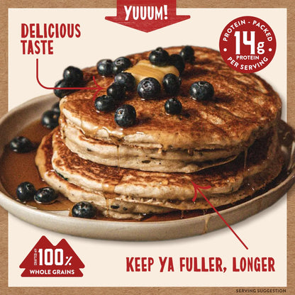 Blueberry Power Cakes