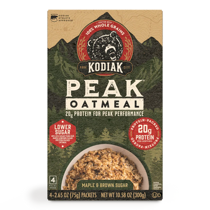 Maple Brown Sugar Peak Oatmeal Packets