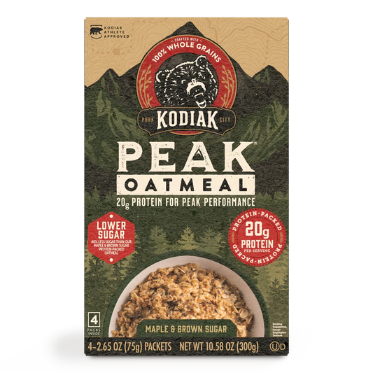 Maple Brown Sugar Peak Oatmeal Packets