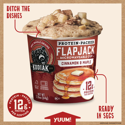 Cinnamon & Maple Flapjack Cup