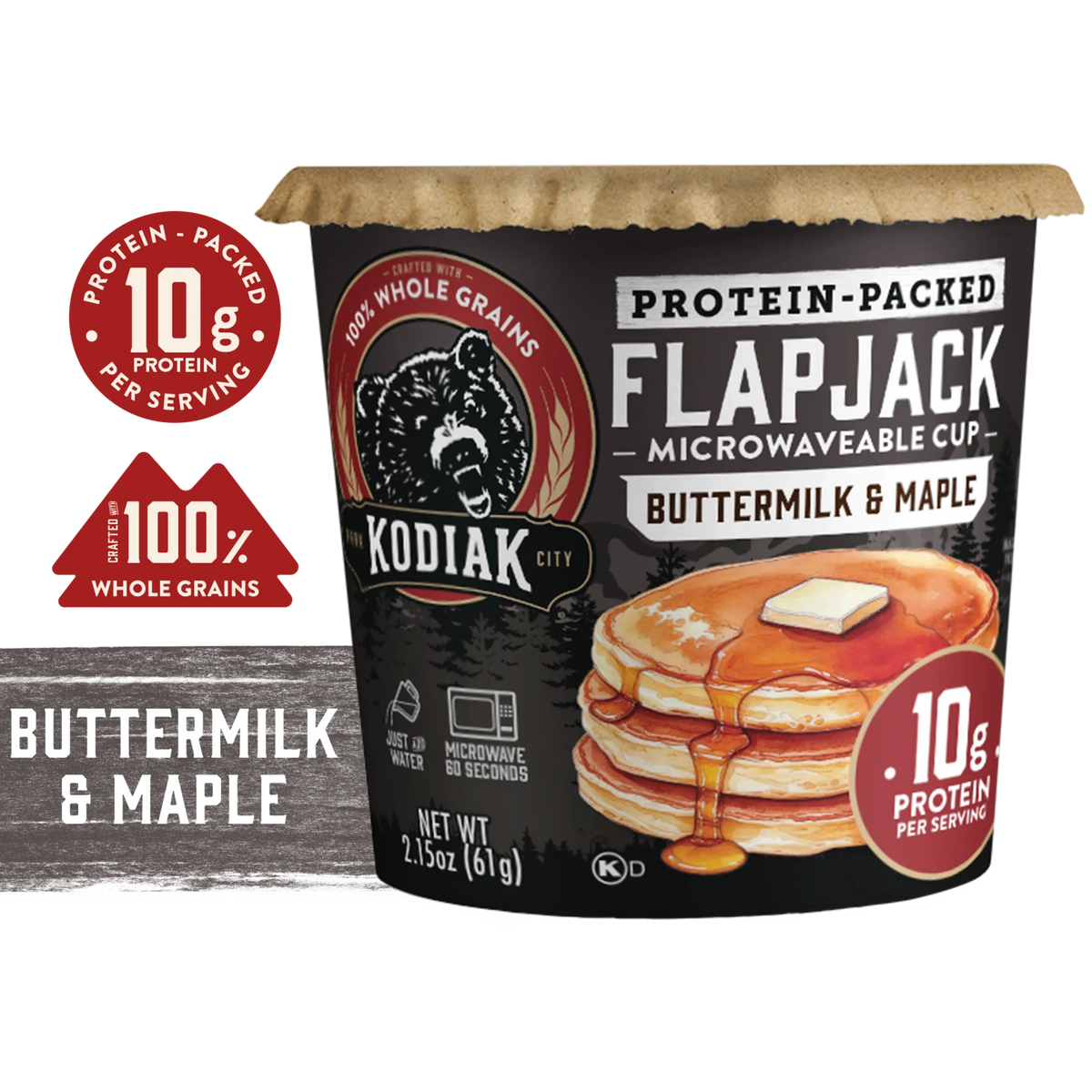 Buttermilk & Maple Flapjack Cup
