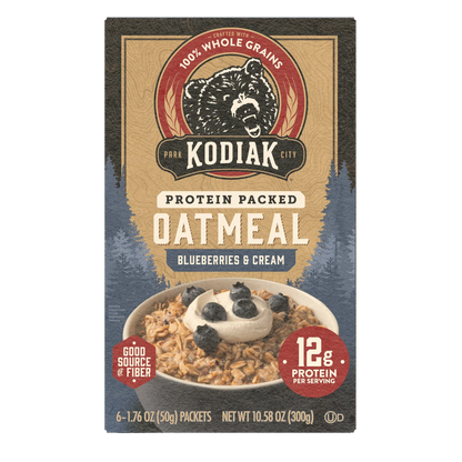 Blueberries & Cream Oatmeal Packets