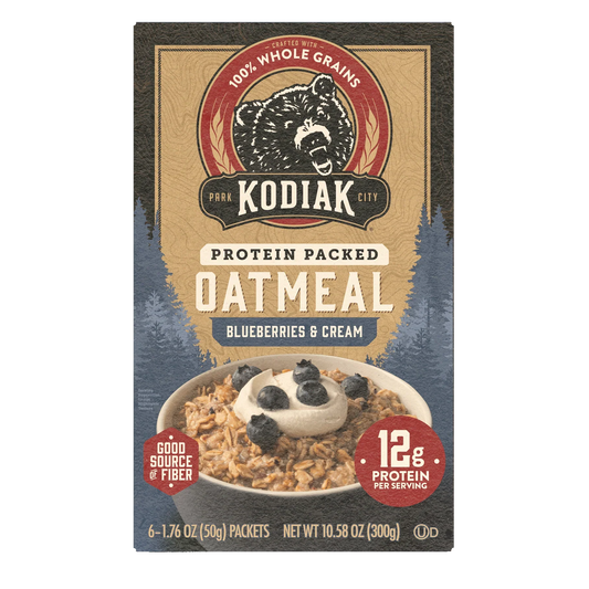 Blueberries & Cream Oatmeal Packets
