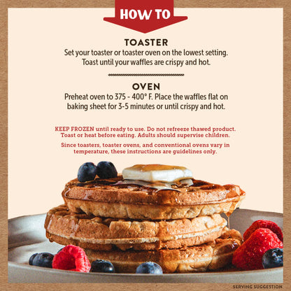 Buttermilk & Vanilla Power Waffles