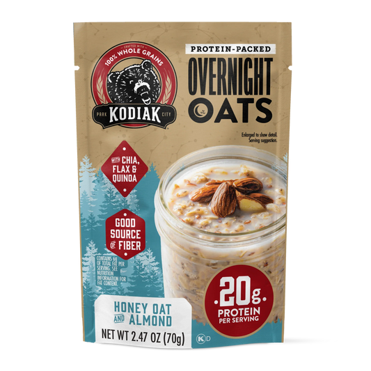 Honey Oat & Almond Overnight Oats