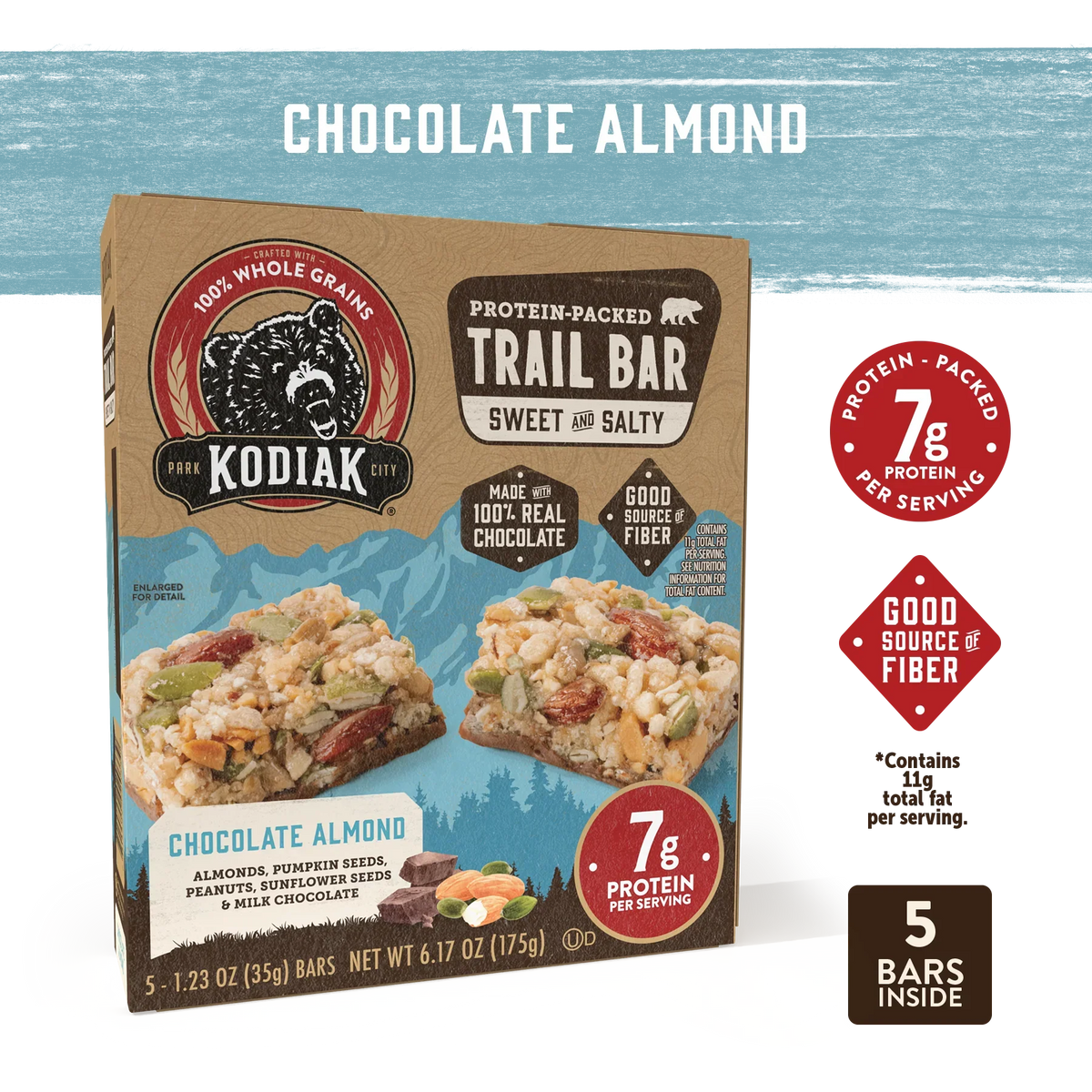 Chocolate Almond Trail Bars