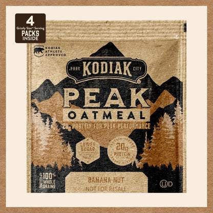 Banana Nut Peak Oatmeal Packets
