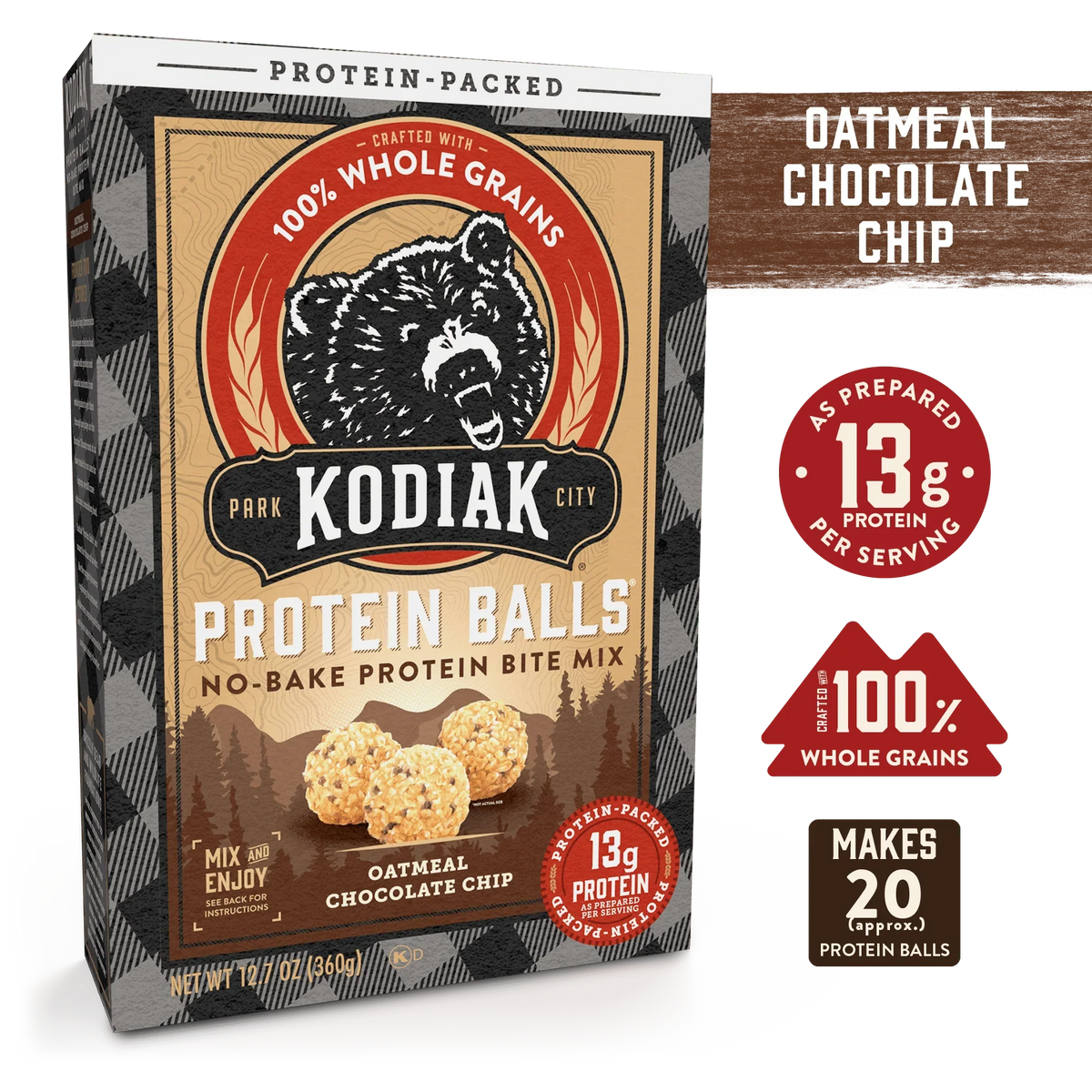 Oatmeal Chocolate Chip Protein Balls