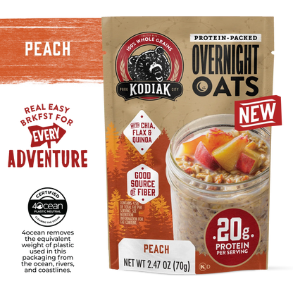 Peach Overnight Oats