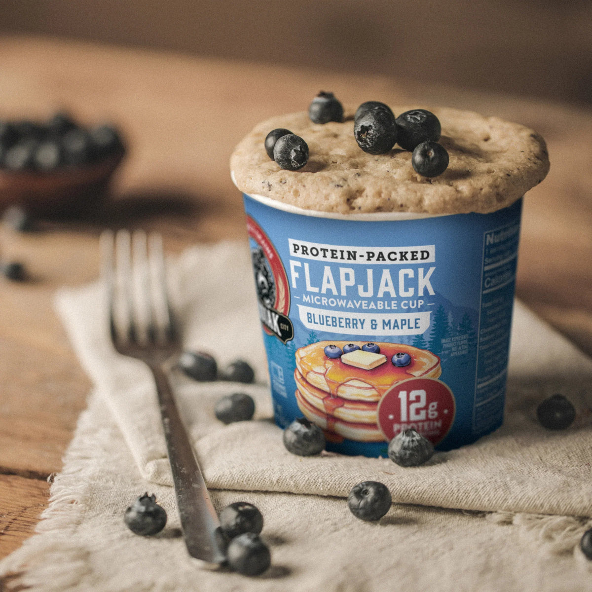 Blueberry & Maple Flapjack Cup