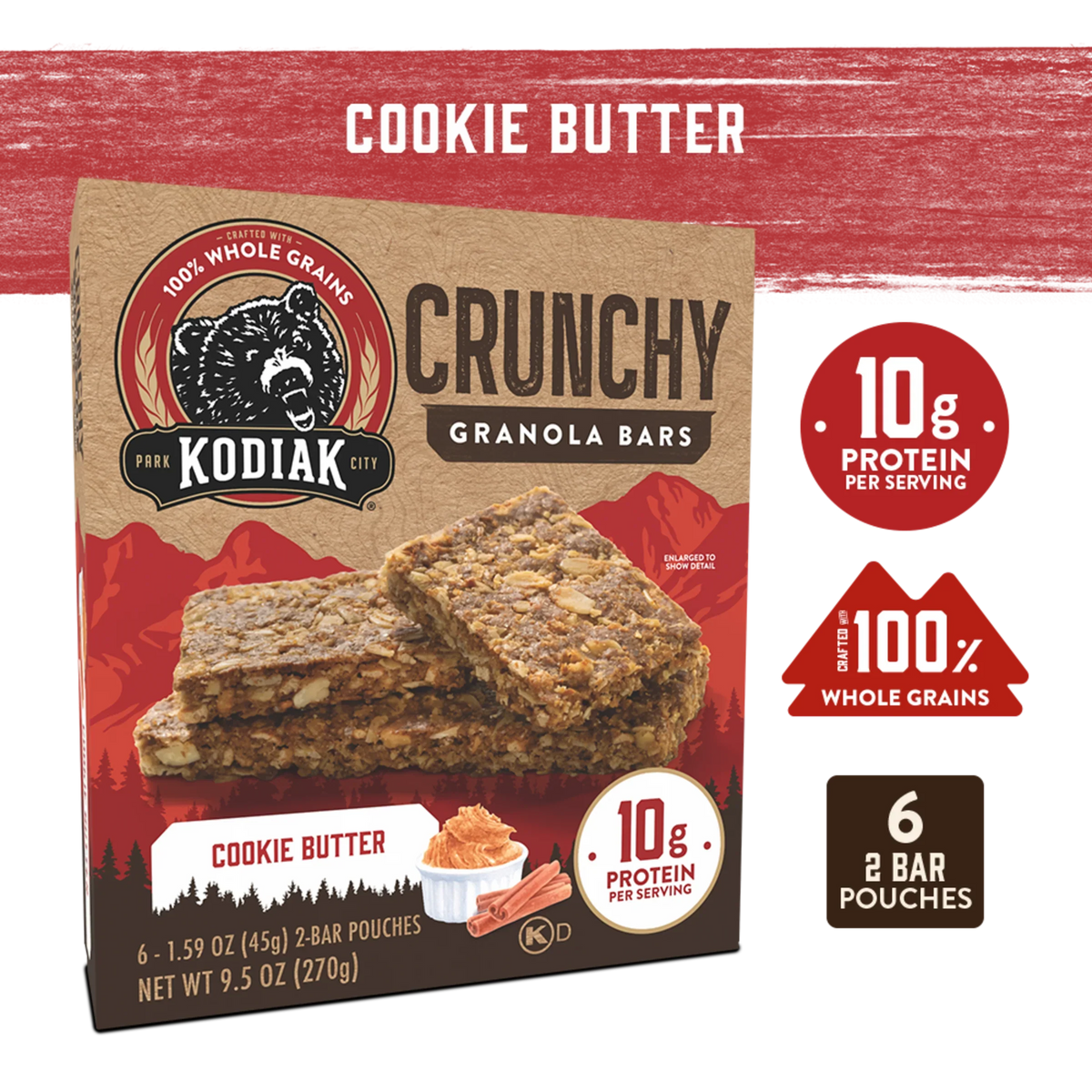 Cookie Butter Crunchy Bars