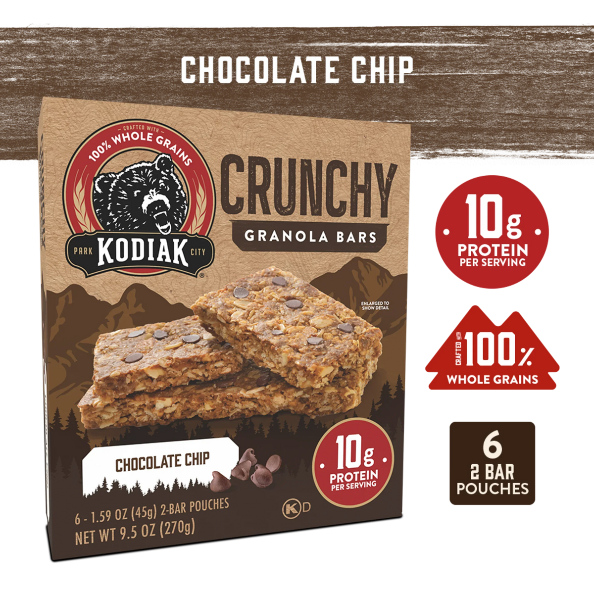 Chocolate Chip Crunchy Bars